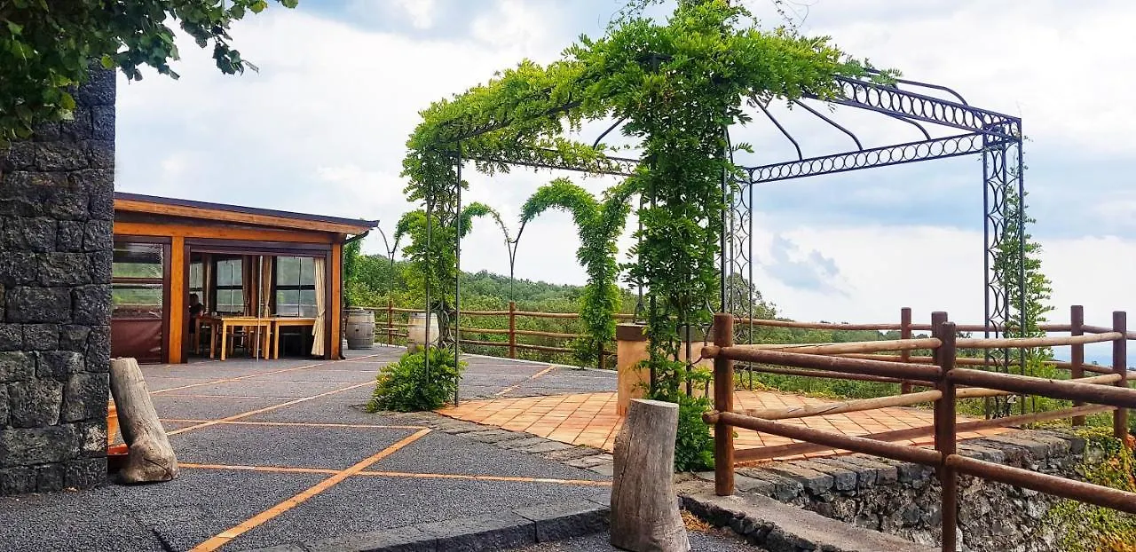 Villa Boscoscuro à Ragalna Séjour à la ferme